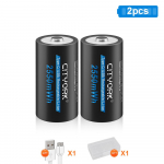 3,7 V CR123A aku, 2550 mWh