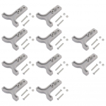 UL94 V-0 T-k&auml;epidemed 12-24V 20 * mutrid ja poldid pistik punane