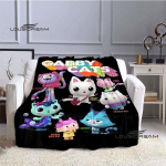 Armas multikas Gabby nukumaja tekk Loominguline flanellist kohev fliisist tekk Lastele ja t&auml;iskasvanutele Kingitus Diivan Reisi telkimine 180x230cm