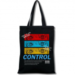 Mootorsae poekott meestele, puuvillane poekott, keskkonnas&otilde;bralik ostja, džuudist, kokkupandav 24*26cm