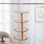 Kuivatusv&otilde;rk Kuivatusriided Kuivatuskorv Kodumajapidamises kokkuklapitavad riided V&otilde;rgustik Kampsun Plaatpluus Deformatsioonivastane &uuml;rtide kuivatusrest pruun