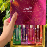 Parf&uuml;&uuml;mi kinkekomplekt naistele (4*10 ml)| Luksuslik vee-, puuvilja-, lille-, puidu-, muskuse- ja v&uuml;rtsikas l&otilde;hn