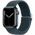 Punutud aasa rihm Apple Watchi rihma jaoks 44mm 40mm 49mm 45mm 41mm 42mm 38mm nailonist soolok&auml;ev&otilde;ru iWatch Series Ultra 8 7 6 5 4 SE nutikella k&auml;ekell 38mm 40mm 41mm