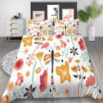 Lilleline teema Voodipesukomplekt Magamistoa Tekikate Padjap&uuml;&uuml;r Kodune Voodipesukomplekt AU/EL/USA T&auml;issuurus &Uuml;he-/Kahekohaline Voodi Kodum&ouml;&ouml;bel Baby 100x135cm