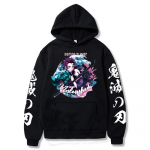 Anime Hoodies Demon Slayer Hoodie Oversize meeste dressipluusid Kapuutsiga dressipluusid Unisex tr&uuml;kitud pullover T&auml;navar&otilde;ivad meeste r&otilde;ivad M