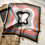 Siidist kandiline sall naistele Kaelar&auml;t Naiste juuksepaelad Lint Peapael Luksuslik sall Satiin Hijab Moem&auml;hised Bandaan beež