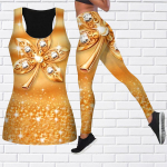 Crystal Leaf Print joogariietus naistele Mood Treening Retuusid Fitness Sport Vabaaja joogap&uuml;ksid 3XL