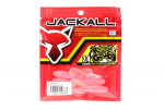 Jackall Soft Lure Rhythm Grub 2,4 tolli roosa seljakuld (6683)