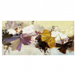 Abstraktsed lilled l&otilde;uendimaalid Abstraktsed popkunsti l&otilde;uendi plakatid ja tr&uuml;kised Lilled Kaasaegsed pildid elutuppa Cuadrose taust 20x40cm