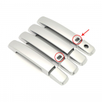 Nissan Qashqai J10 Altima Pathfinder R51 Navara D40 Sentra Maxima Quest kroomitud k&uuml;ljeukse k&auml;epideme kate jaoks No Smart Button