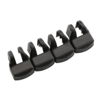 4 tk ABS auto ukseluku katte ukse stopperi kate Toyota Camry 2008-2013 Corolla 2008-2013 RAV4 RAV 4 2013-2018 jaoks door stopper gray