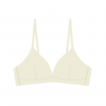 Uus prantsuse t&uuml;drukute &otilde;mblusteta rinnahoidja, kolmnurkkapp, hingav aluspesu, naiste eemaldatav push-up rinnahoidja S
