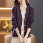 Kevadine ja s&uuml;gisene l&uuml;hike kampsun mantel Naiste kampsun 2023 Westerni lahtine kootud kampsun v&auml;lisr&otilde;ivad pikkade varrukatega kampsun, naiste topid One Size roheline