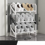 1 tk jalatsiriiul Vertikaalne jalatsiriiul DIY kingariiul &uuml;hiselamu majapidamise hoiukarp 3 layer