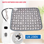 Lemmikloomade soojenduspadi Kass Koer Elektriline soojendusmatt Soojendusega voodi Kutsika Pesapadjad 9 režiimi Mat Veekindel Pehme Mugav A