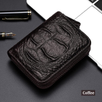 Krokodillimustriga veisenahast krediitkaardi t&otilde;mblukuga koti ID VIP panga &otilde;huke hoidik Mood orelikaardihoidjad kohv