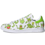 Muppetid x adidas Stan Smith Kermit Konn Tr&uuml;kiga Unisex Tennised Valge Pilvevalge Pantone FZ2707 37⅓