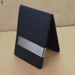 Meeste kunstnahast rahaklamber, &otilde;huke rahakott ID krediitkaardihoidjaga rahakott