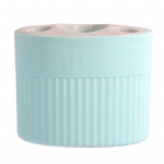 Hambaharja hoiurest Mitmeotstarbeline hambapasta hoidik V&otilde;red Disainiga meigiharjade Korraldaja Vannitoatarvikud valge