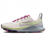 Nike React Pegasus Trail 4 Platinum Violet Luminous Green Naiste tossud Lilla Lilla-Tindi &Auml;ge-Roosa DJ6159-002 35.5