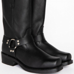 Meeste retrokauboi kunstnahast saapad Briti stiilis pannal s&auml;&auml;re keskosa saapad kandilise varbaga ratsasaapad keskmise kontsaga poolsaapad &otilde;uesaapad 40