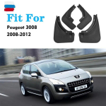 2008 2009 2010 2011 2012 Peugeot 3008 poritiibadele porilappide kaitse pritsmetega porilappide autotarvikud eesmised taga 4tk must