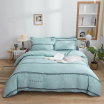 Live Hot Platinum Cotton neljaosaline komplekt, paksendatud, lihvitud riidest voodipesu Kooli &uuml;hiselamu kolmeosaline komplekt voodilina tekikate 150*200 3pcs