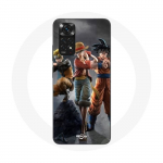 &Uuml;mbris Xiaomi Redmi Note 11 4G Goku naruto Luffy &uuml;heosalise Dragon Ball z 3D Anime manga jaoks