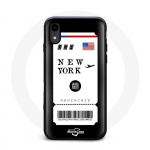 iPhone XS max &uuml;mbris New Yorgi lennupilet