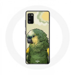 Samsung Galaxy A41 &uuml;mbris Amazon Parrots roheline
