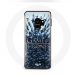 &Uuml;mbris Samsung Galaxy S9 Game of Thrones'i hooaja 8. jao 1 Troonide m&auml;ngu tegelaste logo Hall