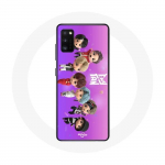 &Uuml;mbris Samsung Galaxy A41 BTS TinyTAN animatsiooniplakatile RM Jin Suga J-Hope Jimin Jungkook ja VM