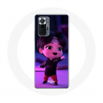 Coque pour Xiaomi Redmi Note 10 Pro BTS TinyTAN Jin Animation
