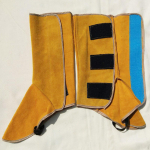 2 tk. Keevitussaapakate Nahast r&auml;stik Varustus Kingakatted Kedrid jaoks