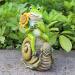 Konna kujukeste aiakuju Kodu k&auml;sit&ouml;&ouml; fotorekvisiit, skulptuur, simulatsioon, mini vaigust kaunistus Grass green