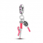 H&otilde;bedased 925 Charms Sister Moon Traveli k&otilde;rged kontsad, sobivad uued originaal k&auml;ev&otilde;ru Diy Cross Dog Cat Butterfly helendavad uisukingad valge