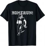 Homerun Football Pesapall Sport Mix Up Humor Unisex T-s&auml;rk S