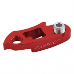 Tagumise k&auml;igukonksu kindel korrosioonikindel kompaktne k&auml;iguvahetaja riidepuu konksu v&auml;ljalangemise adapter spordi jaoks punane