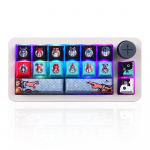 Darmoshark SK16QMK 16-klahviga programmeeritav kolmerežiimiline 2,4GBT-juhtmega mehaaniline klaviatuur One 0 mitmev&auml;rviline