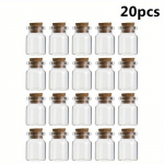 L&auml;bipaistvast korgist korgiga minipudelid. T&uuml;hjad v&uuml;rtsipudelid 10 PCS puhas