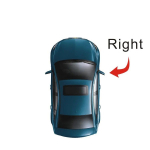 Automaatne vahetus vasak parem pool soojendusega tiib tagapeegli klaas Hyundai Genesis Coupe Tiburon 2008 2009 2010 2011 2012 Left