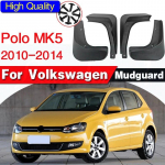 Komplekt porilappide jaoks VW Polo Mk5 6R 2010-2014 Porilapid Pritsmekaitsed Eesmised Tagumised Poriklapid Porilauad Poritiibad 2011 2012 2013