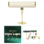 Bracelet Bangle Holder for Anklets, Scrunchie Holder, bar Jewelry Stand, Watch Organizer, Beige S