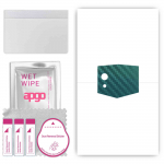 apgo Protective Skin Sticker for the back compatible with Cubot Pocket 3, Wrap Film, Foil, Vinyl - Pattern Carbon Chameleon CAKA1