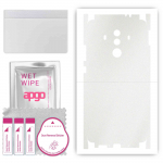 apgo Protective Skin Sticker for the back+sides compatible with Huawei Mate 10 Pro, Full Wrap Film, Foil, Vinyl - Pattern Matte Transparent