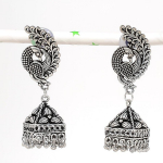 Loodusliku India v&auml;limusega Jhumki Gemstone 925 Sterling h&otilde;bek&otilde;rvar&otilde;ngas 2,17 Y9v68