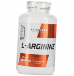 Arginiini kapslid, L-arginiin, Progress Nutrition (27461002) 90caps