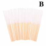 30 tk kott Bambusest Puuvillast Pulgad Vatipulgad Pika Puuvillapeaga Kulmudele Huultele Silmalainerile P&uuml;simeik Kosmeetika as the picture