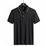 Ice Silk l&uuml;hikeste varrukatega T-s&auml;rk Meeste POLO T-s&auml;rk Suvine &otilde;huke Solid Casual Meeste Flip Collar T-s&auml;rk Suur poolvarrukatega T-s&auml;rk 8XL