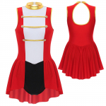 Ringmasteri esinemiskost&uuml;&uuml;m naiste varrukateta trikookleit Halloweeni cosplay-peo bodi 3XL